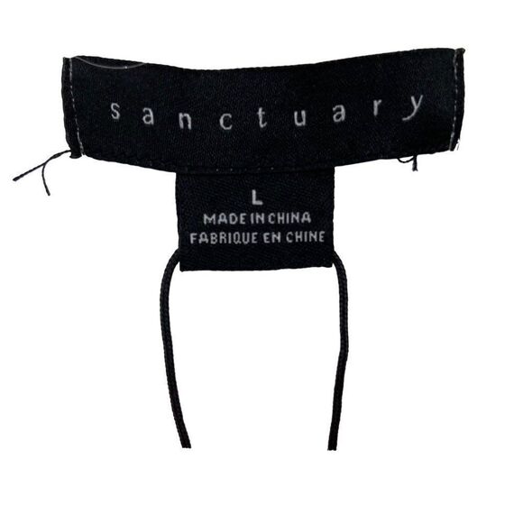 Sanctuary Catch The Sun Tee White 3/4 Puff Sleeves Large NWT - Picture 4 of 12